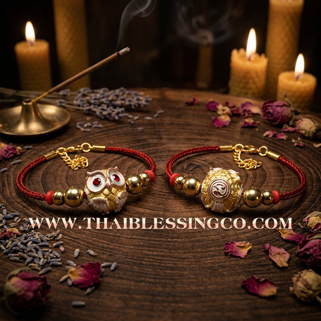 ✨🕉️ Sacred 3K-Plated Bronze "Phaya Nok Thue Thue" (Great Owl of Fortune) – "Kod Heng" Edition: Kruba Tao, Wat Ubosot Ban Lao (2020) – The Ultimate Lanna Talisman for Elite Business Success, Precision Luck, and Never-Ending Wealth