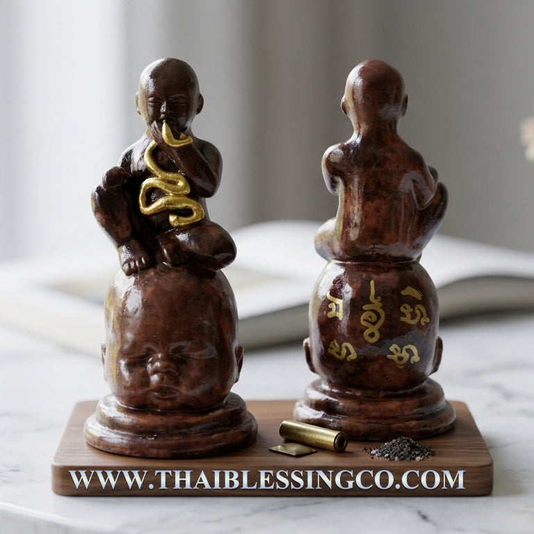✨ Sacred Abundance Guardian: "Kuman Dud Rok Maha Sethi 999" Ritual Statue – Ancient Thai Wealth Magnet & Infinite Success Talisman (2024 Edition by Phra Arjan Charin)