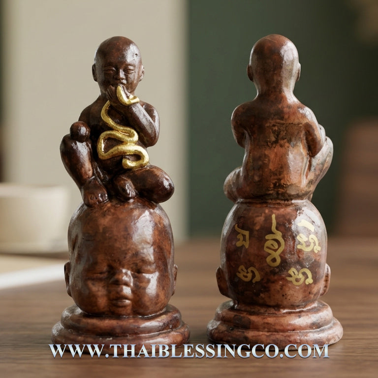 ✨ Sacred Abundance Guardian: "Kuman Dud Rok Maha Sethi 999" Ritual Statue – Ancient Thai Wealth Magnet & Infinite Success Talisman (2024 Edition by Phra Arjan Charin)