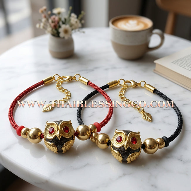 ✨🕉️ Sacred Black & Gold "Phaya Nok Thue Thue" (Great Owl of Fortune): Kruba Tao, Wat Ubosot Ban Lao (2020 Exclusive Edition) – The Ultimate Lanna Talisman for Hidden Wealth, Commercial Victory, and Infinite Abundance