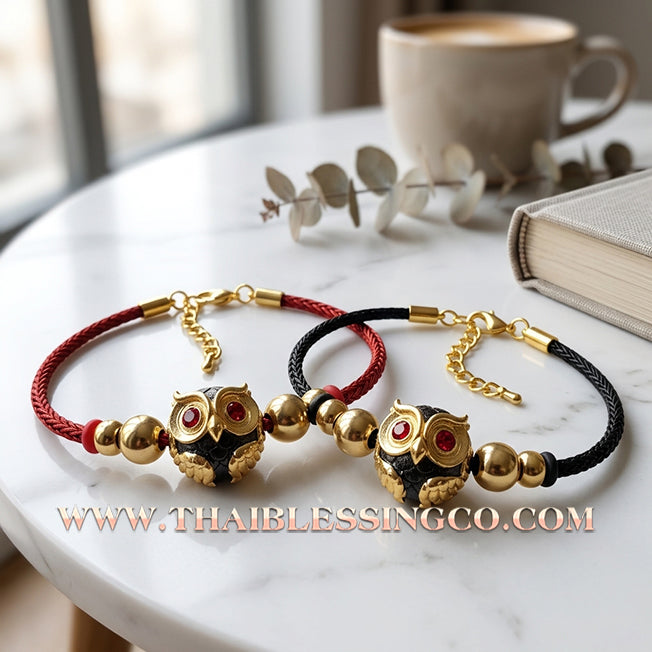 ✨🕉️ Sacred Black & Gold "Phaya Nok Thue Thue" (Great Owl of Fortune): Kruba Tao, Wat Ubosot Ban Lao (2020 Exclusive Edition) – The Ultimate Lanna Talisman for Hidden Wealth, Commercial Victory, and Infinite Abundance