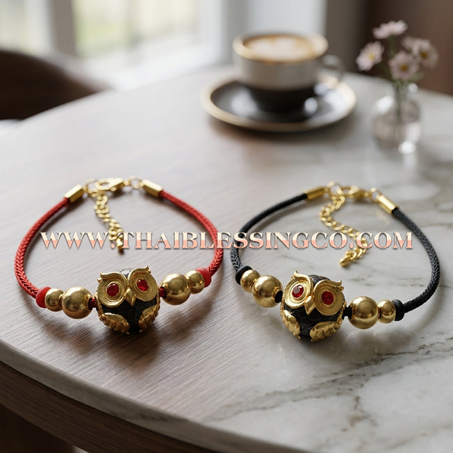 ✨🕉️ Sacred Black & Gold "Phaya Nok Thue Thue" (Great Owl of Fortune): Kruba Tao, Wat Ubosot Ban Lao (2020 Exclusive Edition) – The Ultimate Lanna Talisman for Hidden Wealth, Commercial Victory, and Infinite Abundance