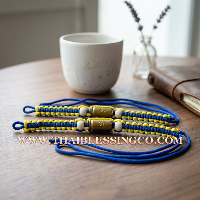 ✨🕉️ Sacred "Bullet Shell" Protection Takrut Bracelet – Maha Choke Maha Setthee Edition: Luang Pho Ap, Wat Thong Sai (2009 Exclusive) – The Ultimate Guardian Talisman for Invincibility, Extreme Wealth, and Absolute Safety