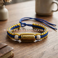 ✨🕉️ Sacred "Bullet Shell" Protection Takrut Bracelet – Maha Choke Maha Setthee Edition: Luang Pho Ap, Wat Thong Sai (2009 Exclusive) – The Ultimate Guardian Talisman for Invincibility, Extreme Wealth, and Absolute Safety