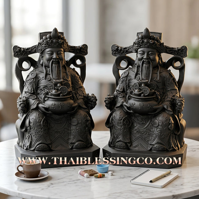 🔥 Sacred "Cai Shen Yeh" (The God of Wealth) – Celestial Abundance Edition: Luang Phor Khlaew, Wat Ruang Wet Mongkhon (2024) – The Grand Engine for Financial Sovereignty, Market Dominance, and Unstoppable Commercial Victory!
