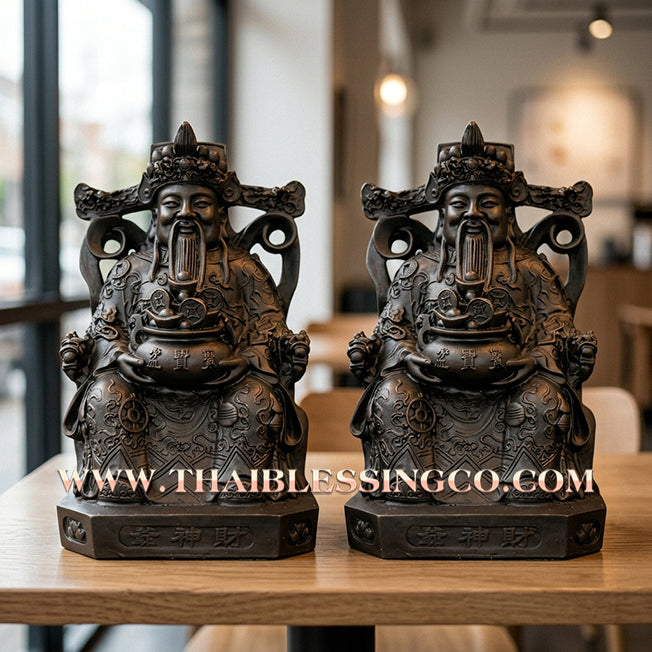 🔥 Sacred "Cai Shen Yeh" (The God of Wealth) – Celestial Abundance Edition: Luang Phor Khlaew, Wat Ruang Wet Mongkhon (2024) – The Grand Engine for Financial Sovereignty, Market Dominance, and Unstoppable Commercial Victory!