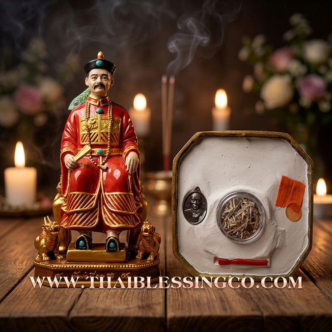🔥 Sacred "Chao Pho Yi Kor Hong" (The Saint of Gamblers & Tycoons) – Hand-Painted Bronze Edition: Luang Pu Rod, Wat Khok Krom (2021) – The High-Velocity Engine for Speculative Fortune, Market Dominance, and Unstoppable Financial Victory!