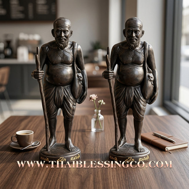 🔥 Sacred "Chuchok" (The Master of Limitless Acquisition) – Alchemical "Wealthy Millionaire" Edition (Ruay Maha Setthi): Luang Pu Key, Wat Sri Lamyong (2005) – The High-Velocity Engine for Unstoppable Negotiation, Market Dominance, and Absolute Prosperity!