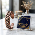 ✨🕉️ Sacred Copper "Phirot Khrop Chakkrawan" Universal Protection Bracelet: Master Achan Plian Hatyanon (2014 Khao Or Edition) – The Legendary Southern Thai Talisman for Absolute Invincibility, Fortune, and Spiritual Mastery