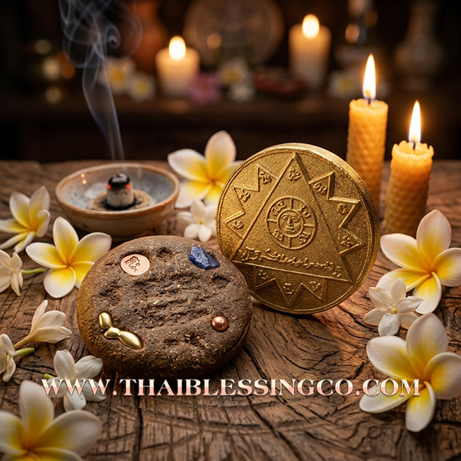 👁️ Sacred "Duang Ta Jakkrawan" (The Cosmic Eye) – Physical Vitality Mineral Edition: Luang Pu Simpalee, Wat Pa Wichai Ruam Mit (2022) – The Ultimate Bio-Energetic Catalyst for Infinite Wealth, Magnetic Charisma, and Supreme Protection!