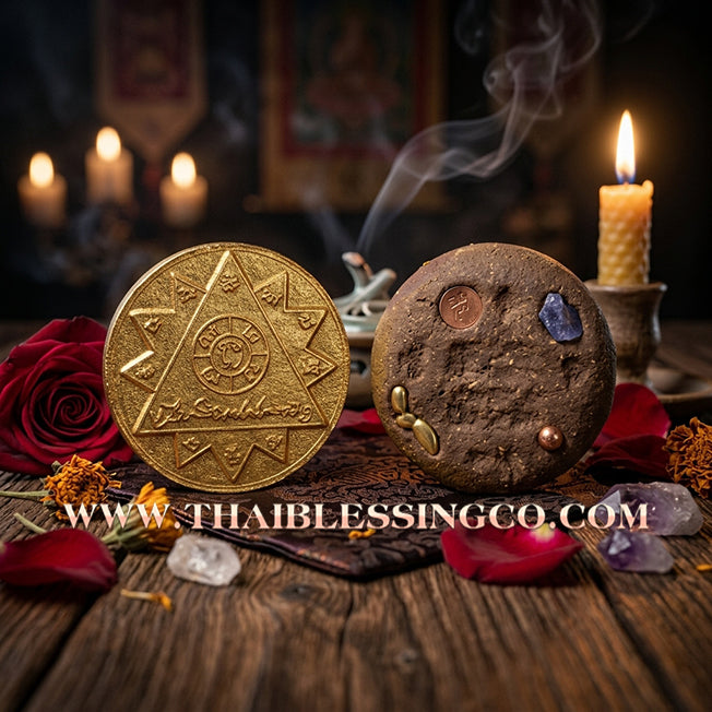 👁️ Sacred "Duang Ta Jakkrawan" (The Cosmic Eye) – Physical Vitality Mineral Edition: Luang Pu Simpalee, Wat Pa Wichai Ruam Mit (2022) – The Ultimate Bio-Energetic Catalyst for Infinite Wealth, Magnetic Charisma, and Supreme Protection!