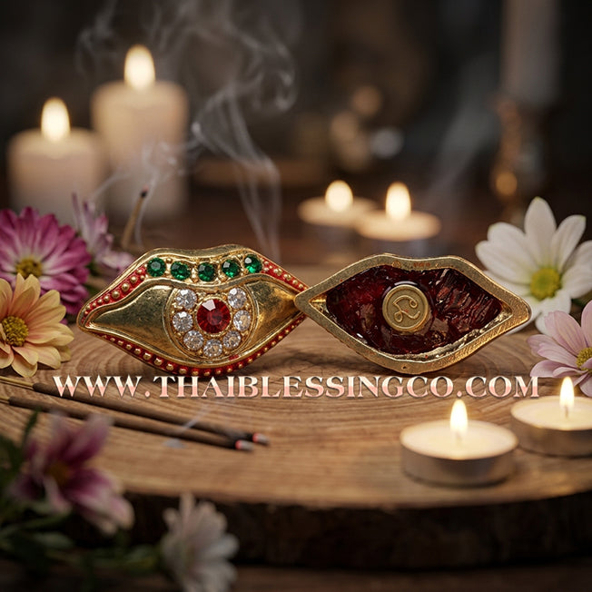👁️ Sacred "Duang Ta Maha Thep" (Celestial Eye of the Great Deities) – Deva Rit Gold-Plated Edition: Kruba Kamfan, Wat Ko Choke (2024) – The Divine Third Eye of Lord Shiva for Infinite Vision, Absolute Protection, and Eternal Wealth!