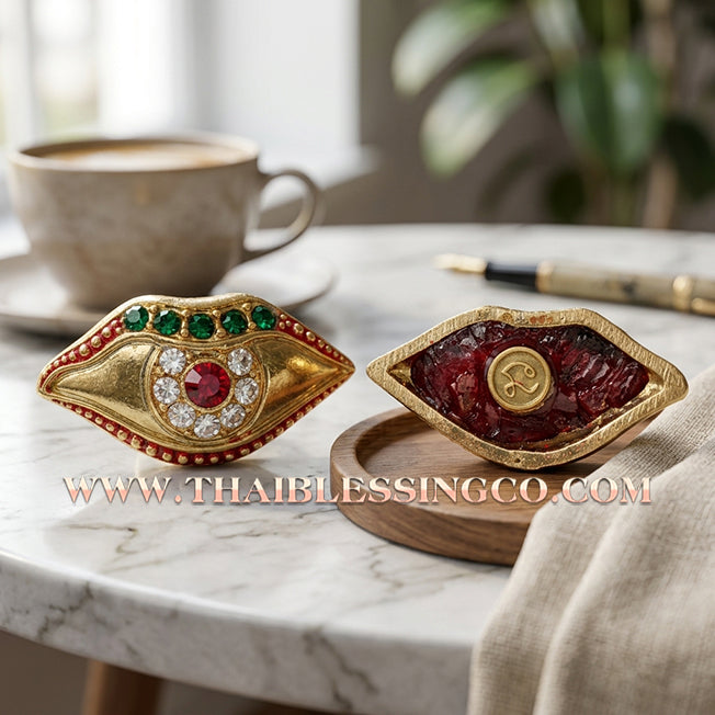👁️ Sacred "Duang Ta Maha Thep" (Celestial Eye of the Great Deities) – Deva Rit Gold-Plated Edition: Kruba Kamfan, Wat Ko Choke (2024) – The Divine Third Eye of Lord Shiva for Infinite Vision, Absolute Protection, and Eternal Wealth!