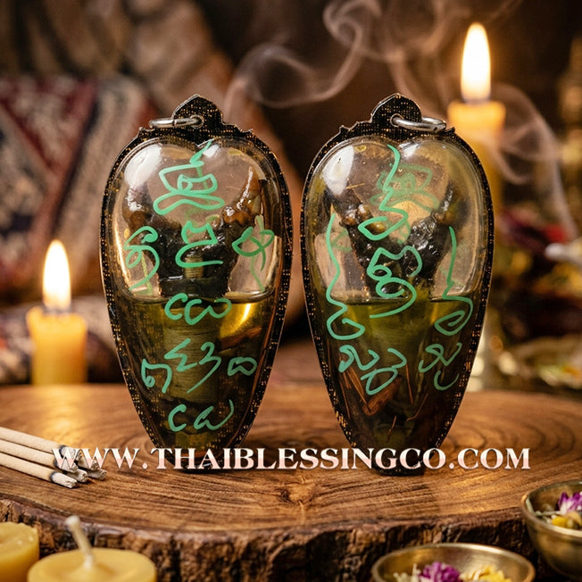✨🐍 Sacred "Dueai Ngulueam Chao Sap" (Python Spur of the Wealth Lord) – Arjan Subin Na Na Thong (2015) – The Ultimate "Natural Magnet" for Windfalls, Gambling Success, and Effortless Trade Profits!