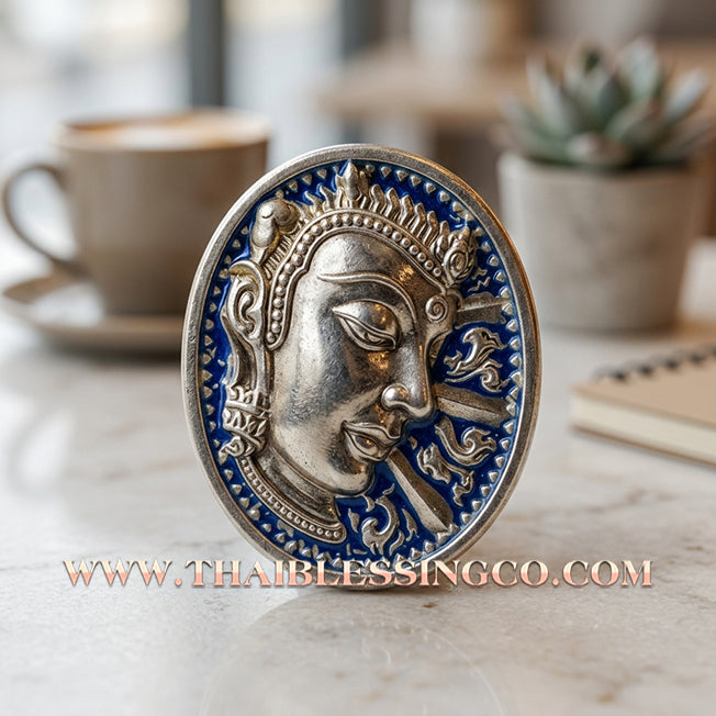 🦋 Sacred "Enamel Butterfly Masterpiece" (Rian Long Ya) – King of Sarika Heritage: Kruba Krissana, Weruwan Forest Monastery (2014) – The Ultimate Talisman for Global Charisma, Divine Attraction, and Unstoppable Wealth Expansion!