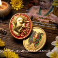 🦋 Sacred "Enamel Butterfly Masterpiece" (Rian Long Ya) – King of Sarika Heritage: Kruba Krissana, Weruwan Forest Monastery (2014) – The Ultimate Talisman for Global Charisma, Divine Attraction, and Unstoppable Wealth Expansion!