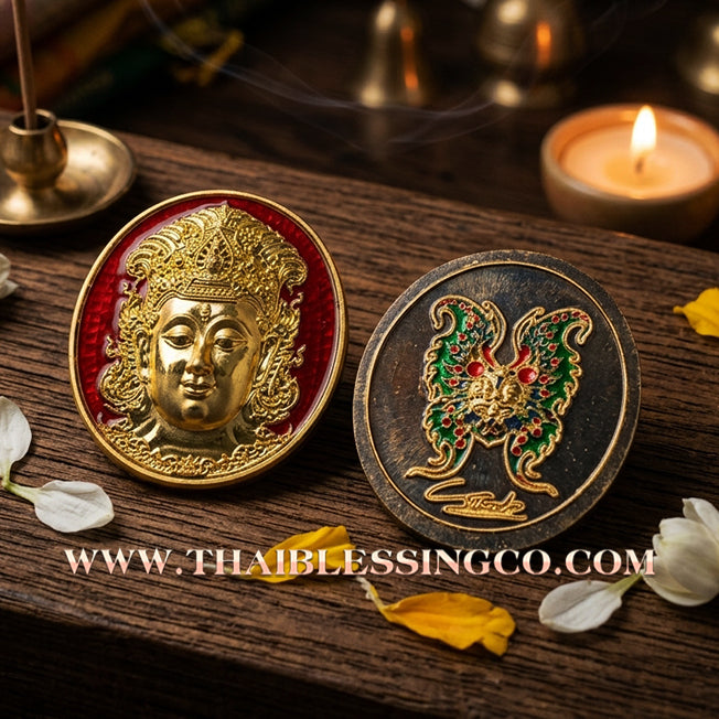 🦋 Sacred "Enamel Butterfly Masterpiece" (Rian Long Ya) – King of Sarika Heritage: Kruba Krissana, Weruwan Forest Monastery (2014) – The Ultimate Talisman for Global Charisma, Divine Attraction, and Unstoppable Wealth Expansion!