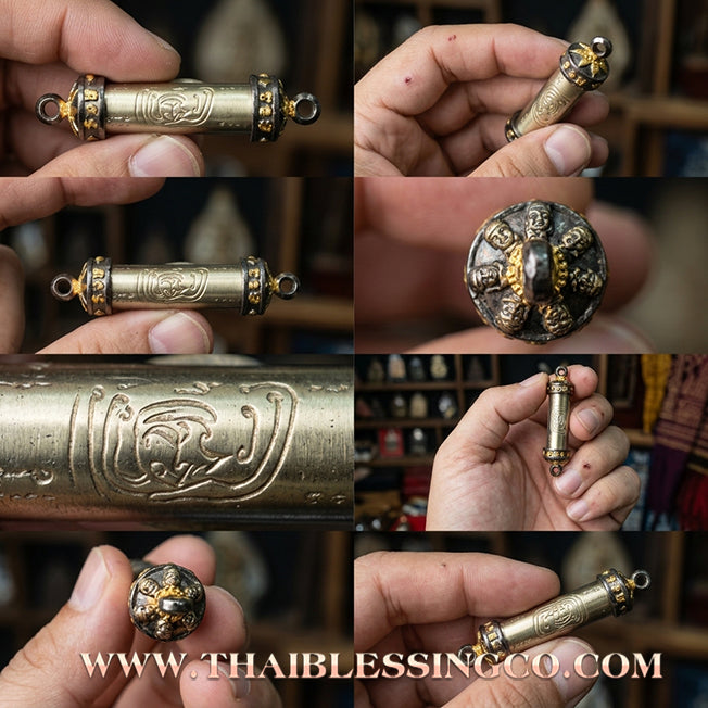 ✨🕉️ Sacred "Gae Jon" (End Poverty) Takrud Bracelet: Achan Plien Hatyanon (2025 Exclusive Edition) – The Ultimate Khao Or Talisman for Financial Breakthroughs, Wealth Attraction, and Infinite Prosperity