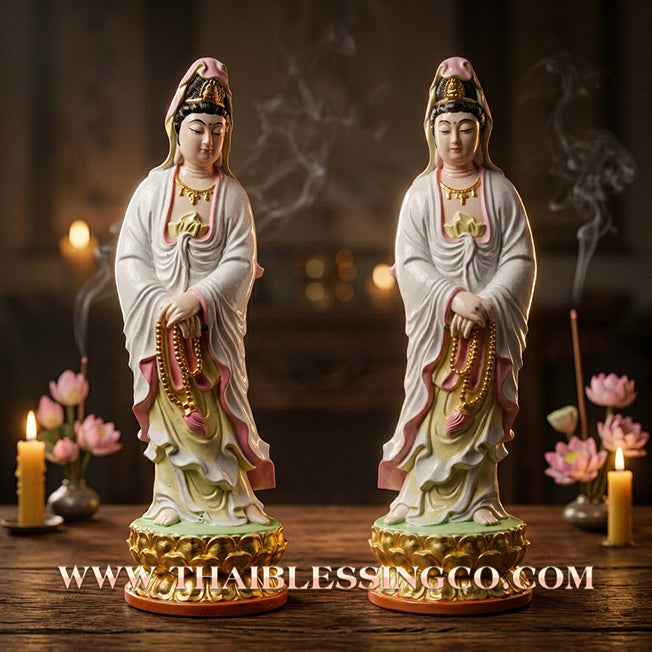 ✨🔥 Sacred "Goddess Guan Yin" (The Bodhisattva of Infinite Compassion & Fortune) – Hand-Painted Celestial Edition: Kruba Kampeng, Asom Makha Ngam (2024) – The Divine Engine for Infinite Abundance, Supreme Harmony, and Unstoppable Life Elevation!