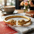 ✨🕉️ Sacred Gold-Plated Bronze "Sihuhuata Millionaire" Bracelet: Master Achan Subin Na Na Thong (2016 Exclusive Edition) – The Supreme Golden Lanna Talisman for Alchemical Wealth, Windfall Luck, and Billionaire Status