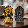 🐍 Sacred "Grandfather Srisuttho Nakkharat" (The Sovereign Naga King) – Embedded with Pearl & Leklai Mineral! The Ultimate Engine for Infinite Wealth, Divine Sovereignty, and Unstoppable Business Trade!