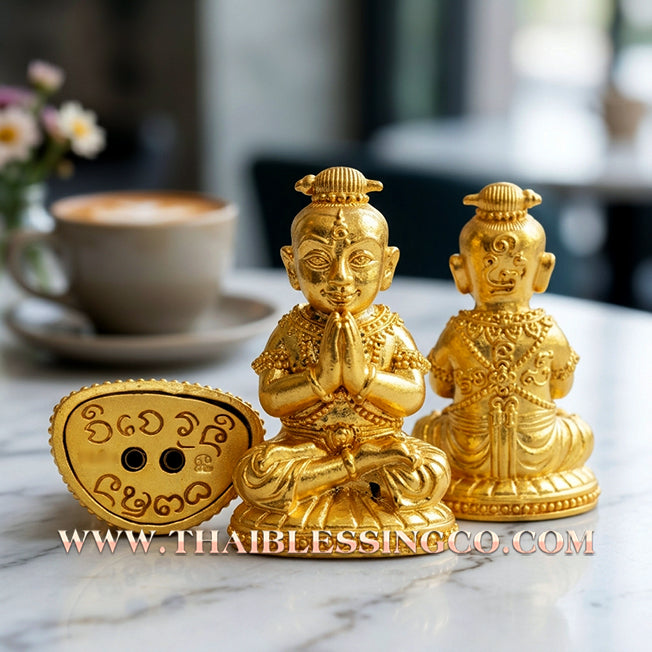 ✨👦 Sacred "Guman Na Na Thong" (The Golden Face Child of Fortune)The Ultimate Engine for Hypnotic Charisma, Massive Sales, and Unstoppable Financial Prosperity!