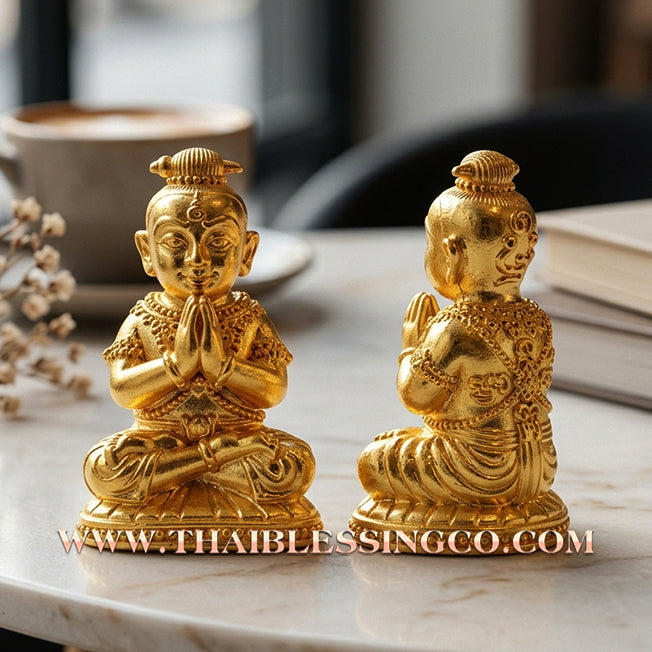 ✨👦 Sacred "Guman Na Na Thong" (The Golden Face Child of Fortune)The Ultimate Engine for Hypnotic Charisma, Massive Sales, and Unstoppable Financial Prosperity!