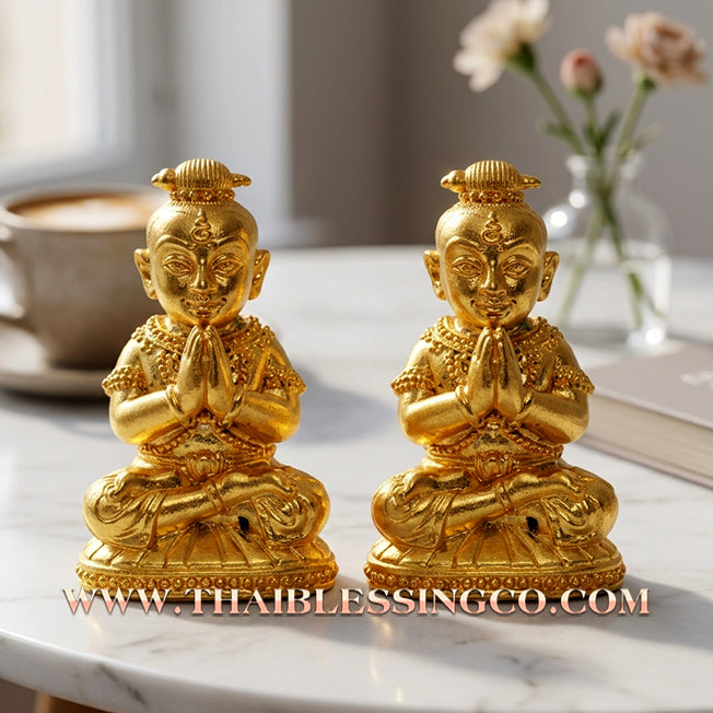 ✨👦 Sacred "Guman Na Na Thong" (The Golden Face Child of Fortune)The Ultimate Engine for Hypnotic Charisma, Massive Sales, and Unstoppable Financial Prosperity!