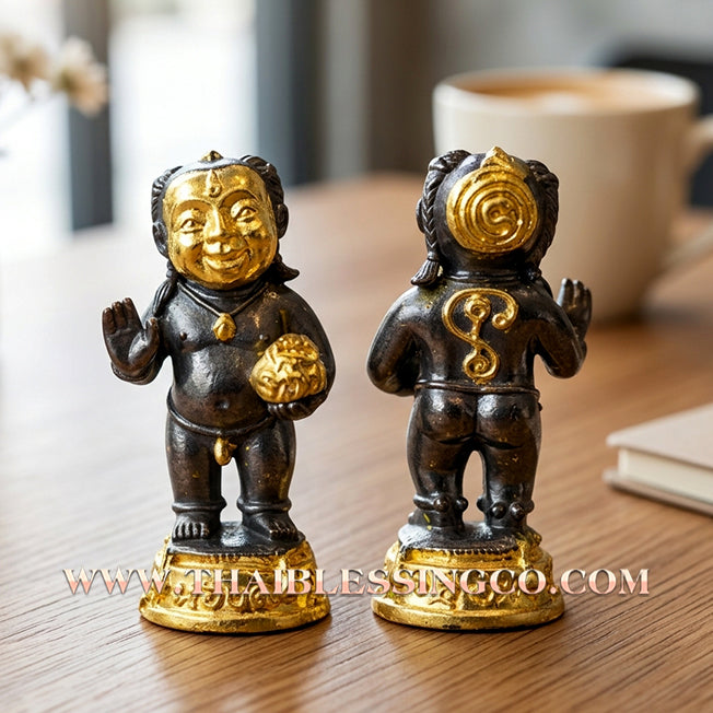 👦 Sacred "Guman Thong Dee" (The Auspicious Golden Child) – Portable Elite Edition: Arjan Subin Na Na Thong (2022) – The Ultimate Engine for Rapid Sales, Intuitive Luck, and Unstoppable Financial Manifestation!