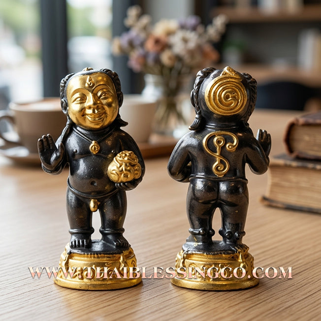 👦 Sacred "Guman Thong Dee" (The Auspicious Golden Child) – Portable Elite Edition: Arjan Subin Na Na Thong (2022) – The Ultimate Engine for Rapid Sales, Intuitive Luck, and Unstoppable Financial Manifestation!