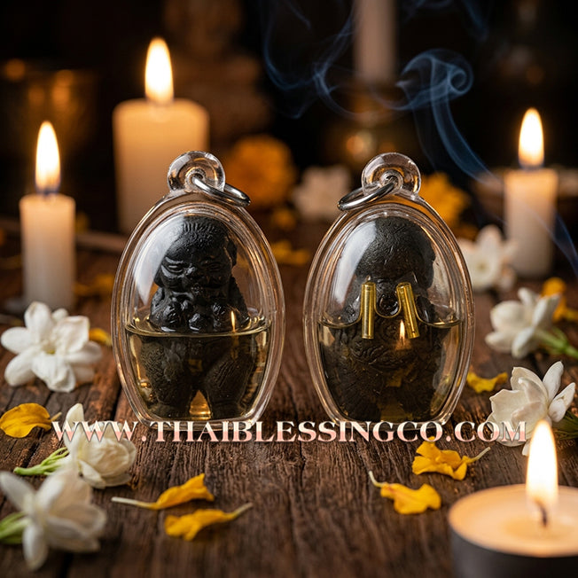 👦 Sacred "Guman Thong Doot Rok" (The Unstoppable Consumer) – 108 Cemetery Soil & Sacred Oil Edition: The Ultimate Engine for Non-Stop Income, Infinite Abundance, and Spiritual Dominance!