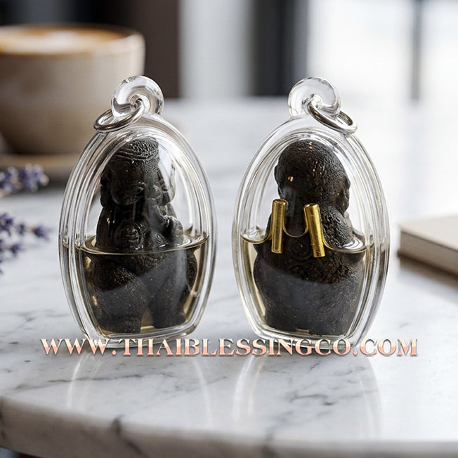 👦 Sacred "Guman Thong Doot Rok" (The Unstoppable Consumer) – 108 Cemetery Soil & Sacred Oil Edition: The Ultimate Engine for Non-Stop Income, Infinite Abundance, and Spiritual Dominance!