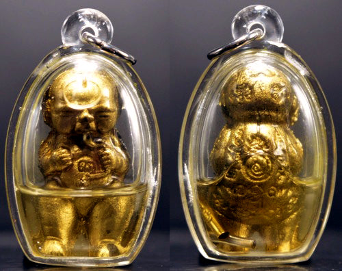 👦 Sacred "Guman Thong Doot Rok" (The Unstoppable Consumer) – 108 Cemetery Soil & Sacred Oil Edition: The Ultimate Engine for Non-Stop Income, Infinite Abundance, and Spiritual Dominance!