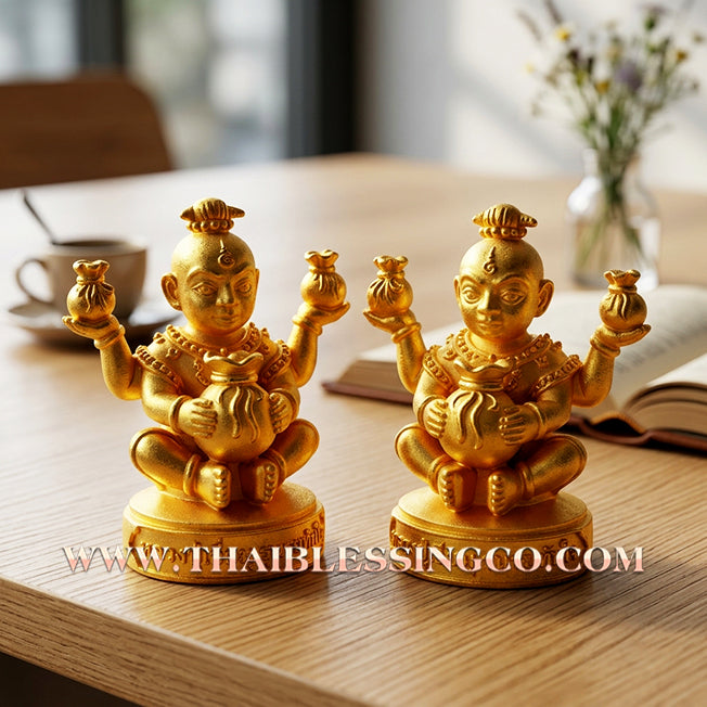 👦 Sacred "Guman Thong Kam-Noet" (The Origin Series) – Gold-Plated Samrit Alloy Edition: Luang Pu Nen Kaew, Wat Ban Kaset Thung Setthi (2013) – The Ultimate Engine for Explosive Sales, Guardian Protection, and Unstoppable Financial Luck!