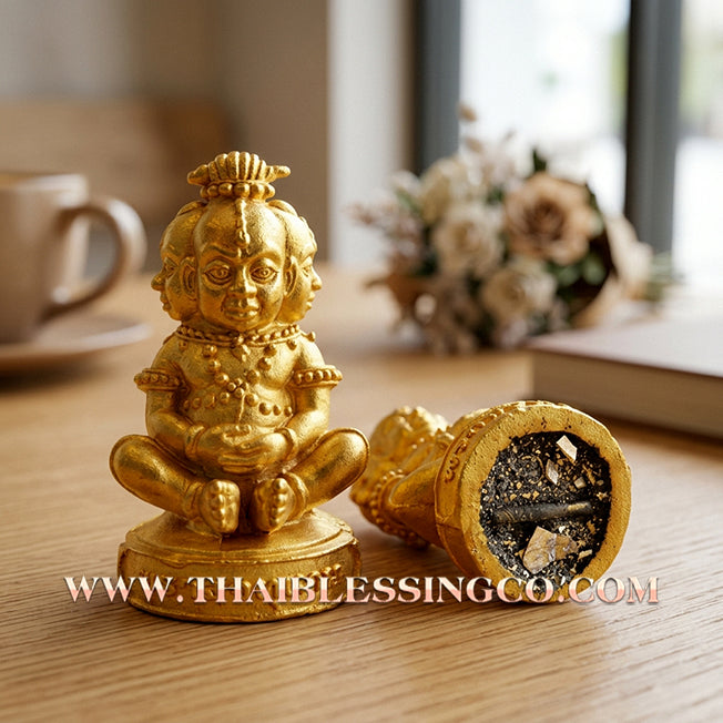 👦 Sacred "Guman Thong Kam-Noet" (The Origin Series) – Gold-Plated Samrit Alloy Edition: Luang Pu Nen Kaew, Wat Ban Kaset Thung Setthi (2013) – The Ultimate Engine for Explosive Sales, Guardian Protection, and Unstoppable Financial Luck!