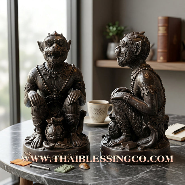 🔥 Sacred "Hanuman Chao Sap" (The Celestial Lord of Wealth) – Sovereign Metal Altar Edition: "Song Nam 57" – Luang Pu Key, Wat Sri Lamyong (2014) – The High-Velocity Engine for Global Prosperity, Absolute Authority, and Unstoppable Life Elevation!