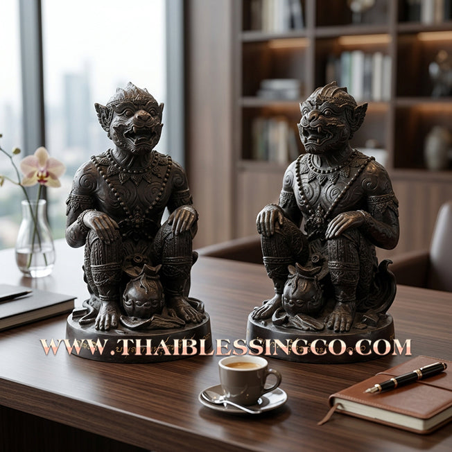 🔥 Sacred "Hanuman Chao Sap" (The Celestial Lord of Wealth) – Sovereign Metal Altar Edition: "Song Nam 57" – Luang Pu Key, Wat Sri Lamyong (2014) – The High-Velocity Engine for Global Prosperity, Absolute Authority, and Unstoppable Life Elevation!