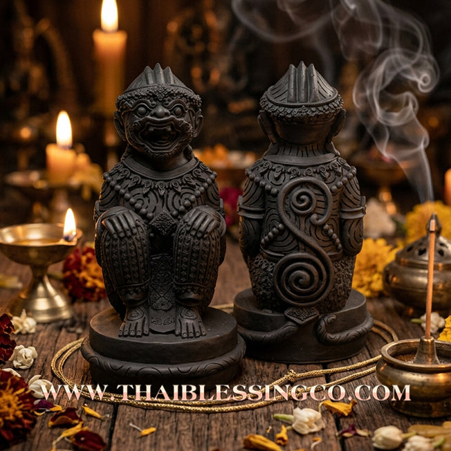 ✨🔥 Sacred "Hanuman" (The Invincible Celestial Warrior) – Rare Sacred Ore Altar Edition: Luang Phor Samnao, Wat Pho Sangkho, Sing Buri (2015) – The High-Performance Engine for Dominant Prosperity, Unstoppable Authority, and Total Life Elevation!