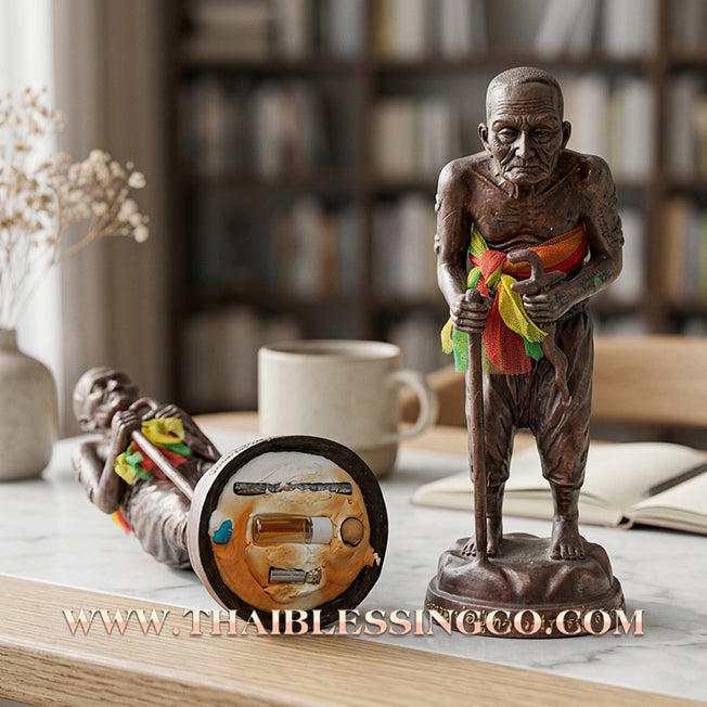 🛡️ Sacred "Hun Payont" (The Spirit Guardian) – Samrit Bronze Altar Edition: Luang Pho Ken, Wat Koh (2015) – The Ultimate Alchemical Soldier for Wealth Attraction, Sovereign Authority, and Absolute Asset Protection!