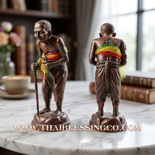 🛡️ Sacred "Hun Payont" (The Spirit Guardian) – Samrit Bronze Altar Edition: Luang Pho Ken, Wat Koh (2015) – The Ultimate Alchemical Soldier for Wealth Attraction, Sovereign Authority, and Absolute Asset Protection!