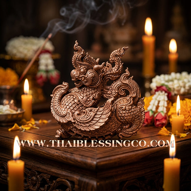 🐉 Sacred Kai Son Nakha "Ancient Sorcery Edition": Authentic Thai Chanuan & Sangkhawanon Nail Talisman for Ultimate Protection and Infinite Wealth by Luang Pho Chai (2021)