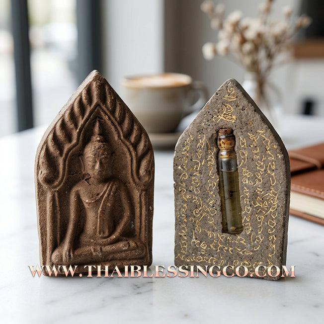 🌙 Sacred Khun Paen "Mae Phrai Siri Prapha": Authentic Thai Charm Herb & Sacred Oil Amulet for Supreme Mercy, Attraction, and Business Fortune by Ho Phra Tham Chai (2025)