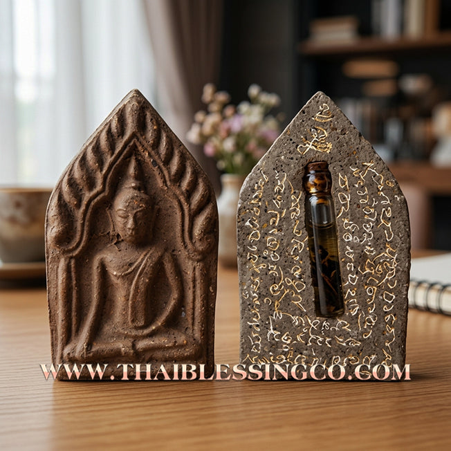 🌙 Sacred Khun Paen "Mae Phrai Siri Prapha": Authentic Thai Charm Herb & Sacred Oil Amulet for Supreme Mercy, Attraction, and Business Fortune by Ho Phra Tham Chai (2025)