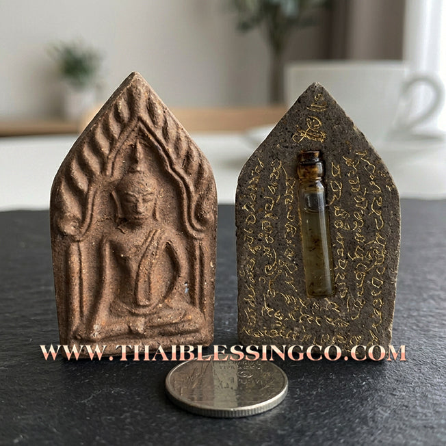 🌙 Sacred Khun Paen "Mae Phrai Siri Prapha": Authentic Thai Charm Herb & Sacred Oil Amulet for Supreme Mercy, Attraction, and Business Fortune by Ho Phra Tham Chai (2025)