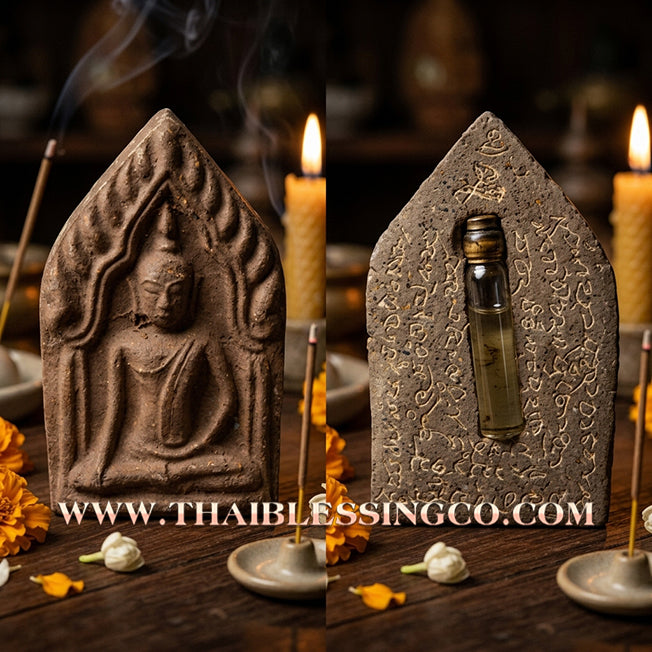 🌙 Sacred Khun Paen "Mae Phrai Siri Prapha": Authentic Thai Charm Herb & Sacred Oil Amulet for Supreme Mercy, Attraction, and Business Fortune by Ho Phra Tham Chai (2025)