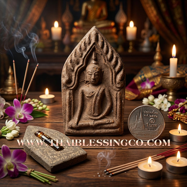 🌙 Sacred Khun Paen "Mae Phrai Siri Prapha": Authentic Thai Charm Herb & Sacred Oil Amulet for Supreme Mercy, Attraction, and Business Fortune by Ho Phra Tham Chai (2025)