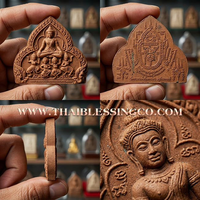 👑 Sacred Khun Paen "Sadaet Sanae" (King of Charm): Authentic Khmer-Thai Alchemy for Supreme Attraction and Divine Support by Phra Arjan Tao (2022)