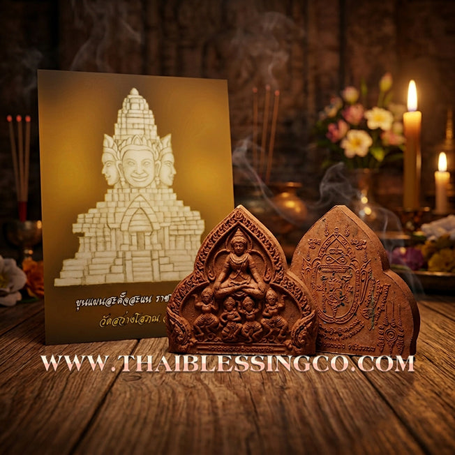 👑 Sacred Khun Paen "Sadaet Sanae" (King of Charm): Authentic Khmer-Thai Alchemy for Supreme Attraction and Divine Support by Phra Arjan Tao (2022)