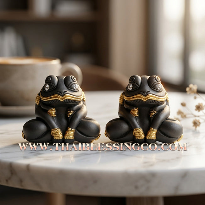 🐸 Sacred "Kop Kin Duean" (Moon-Eating Toad) – Ruay Lon Luea (Overflowing Wealth) Edition: Khru Ba Chaiya Patthaphi, Doi Duangkaeo Sapphanyu (2019) – The Ultimate Engine for Financial Eclipse, Market Dominance, and Absolute Prosperity!