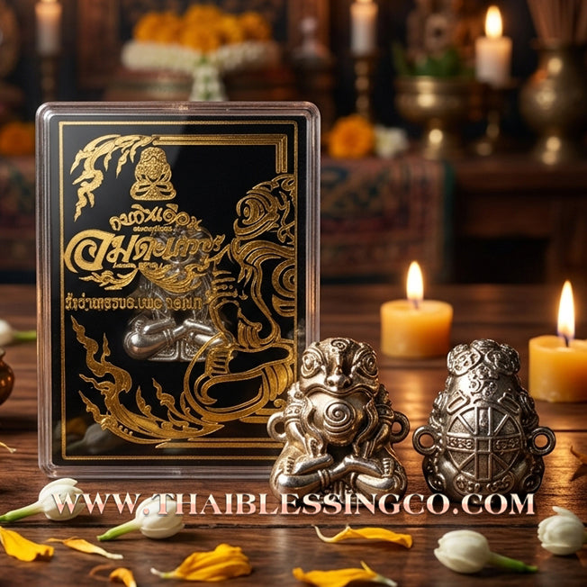 🐸 Sacred "Kop Kin Duean" (Moon-Eating Toad) – Ruay Lon Luea (Overflowing Wealth) Edition: Khru Ba Chaiya Patthaphi, Doi Duangkaeo Sapphanyu (2019) – The Ultimate Engine for Financial Eclipse, Market Dominance, and Absolute Prosperity!